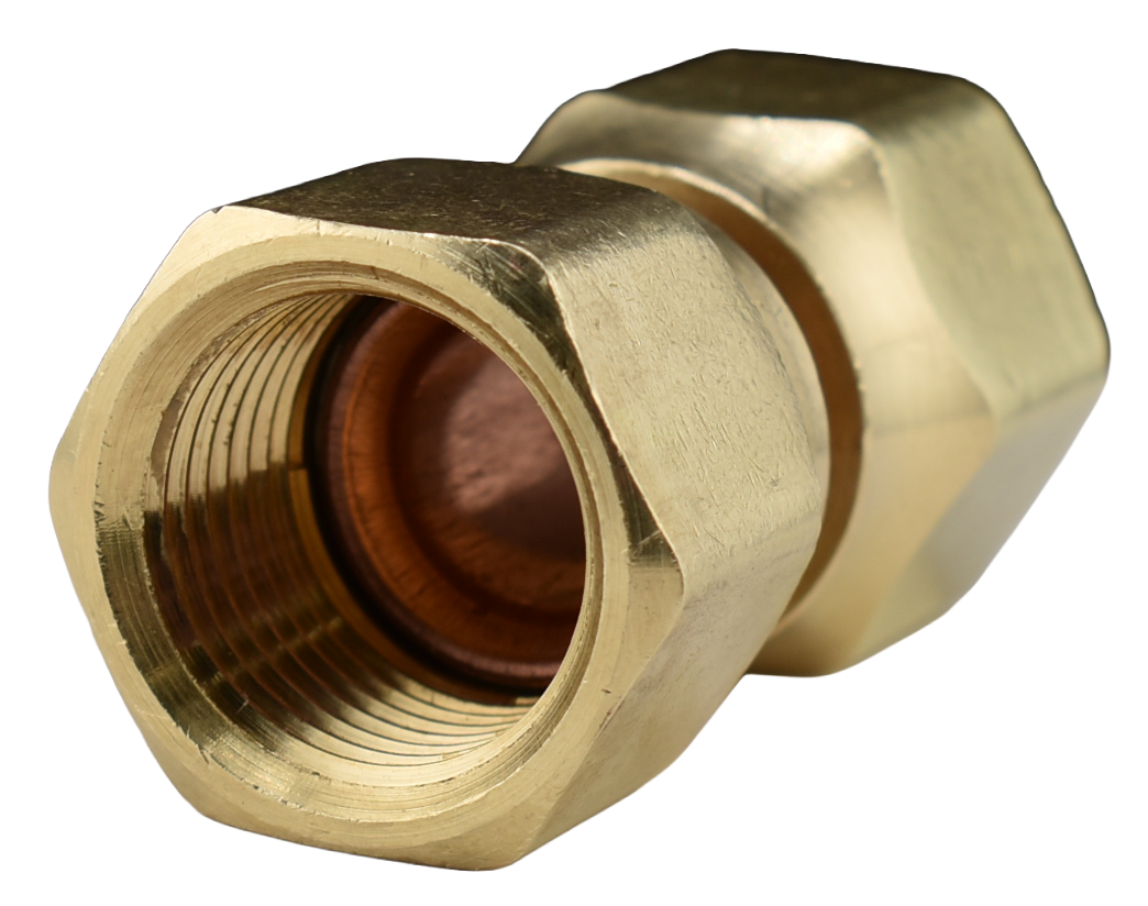 Brass Flare Swivel Connector Fitting, US4 Series