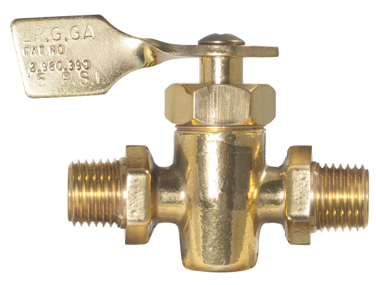 M671C-L, 1/4" MPT Marine Shut Off Cocks