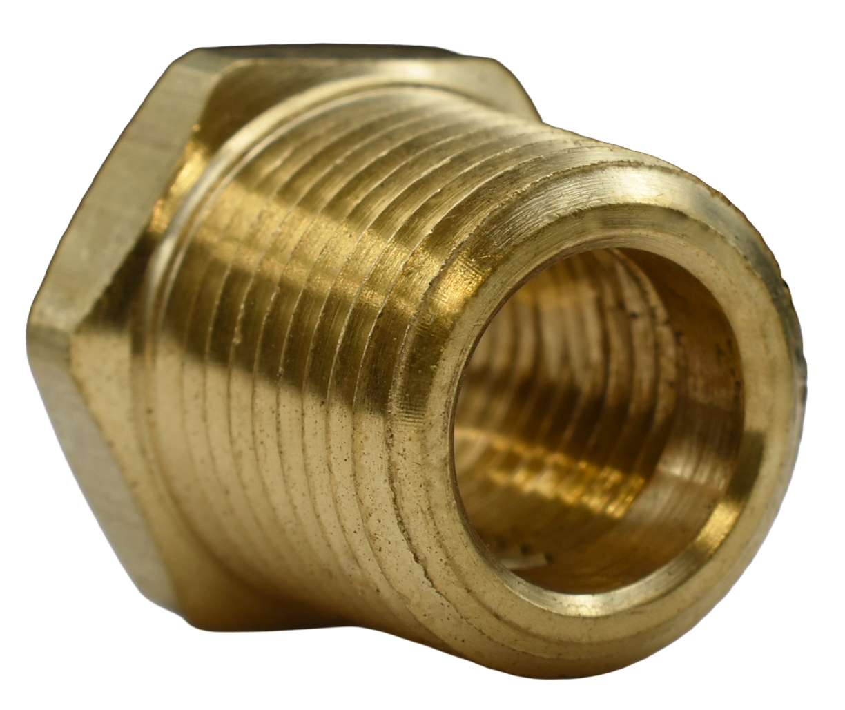 110A, Brass Hex Bushing