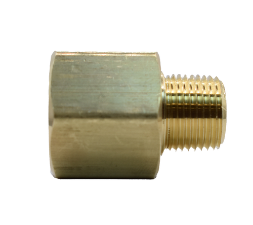 120A, Brass Pipe Adapter, FPT X MPT
