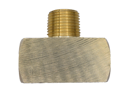 T9, Brass Pipe Fitting, Male Branch Tee