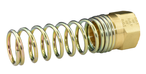 371A, Air Brake Hose End Spring Guard and Nut, For use with J1402 Air Brake Hose