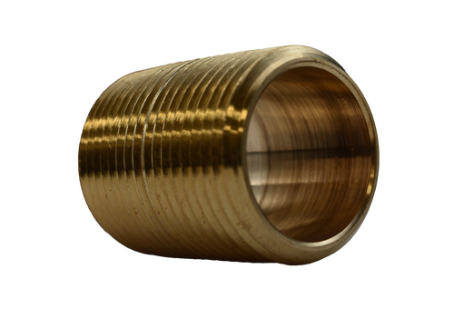 112A, Brass Close Nipple