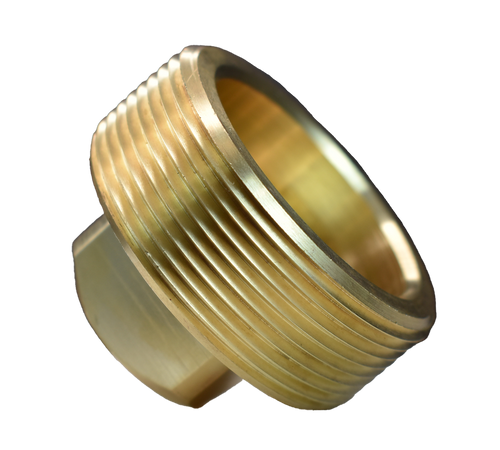 109A: Brass Square Head Plug