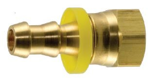 Midland 30-261 Brass Push On Hose Barb 45 Degree Flare Female Swivel 1/2 Hose ID x 3/8 45 Degree Female Flare 0.75 Hex Midland 30-261 Brass Push On Hose Barb 45 Degree Flare Female Swivel 1/2 Hose ID x 3/8 45 Degree Female Flare 0.75 Hex