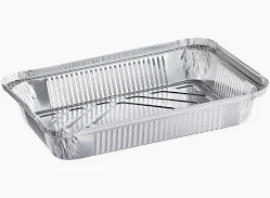 1.5 lb Oblong Aluminum Pan (Extra Heavy Duty) - 500 PCS (Quality & Value)