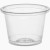 1 oz Clear Plastic Portion Cups - 2500 PCS (Eco Viridi)