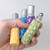 10ml Flora Polymer Clay Glass Roll-On Bottle w/Stainless Steel Rollerball - Set of 4