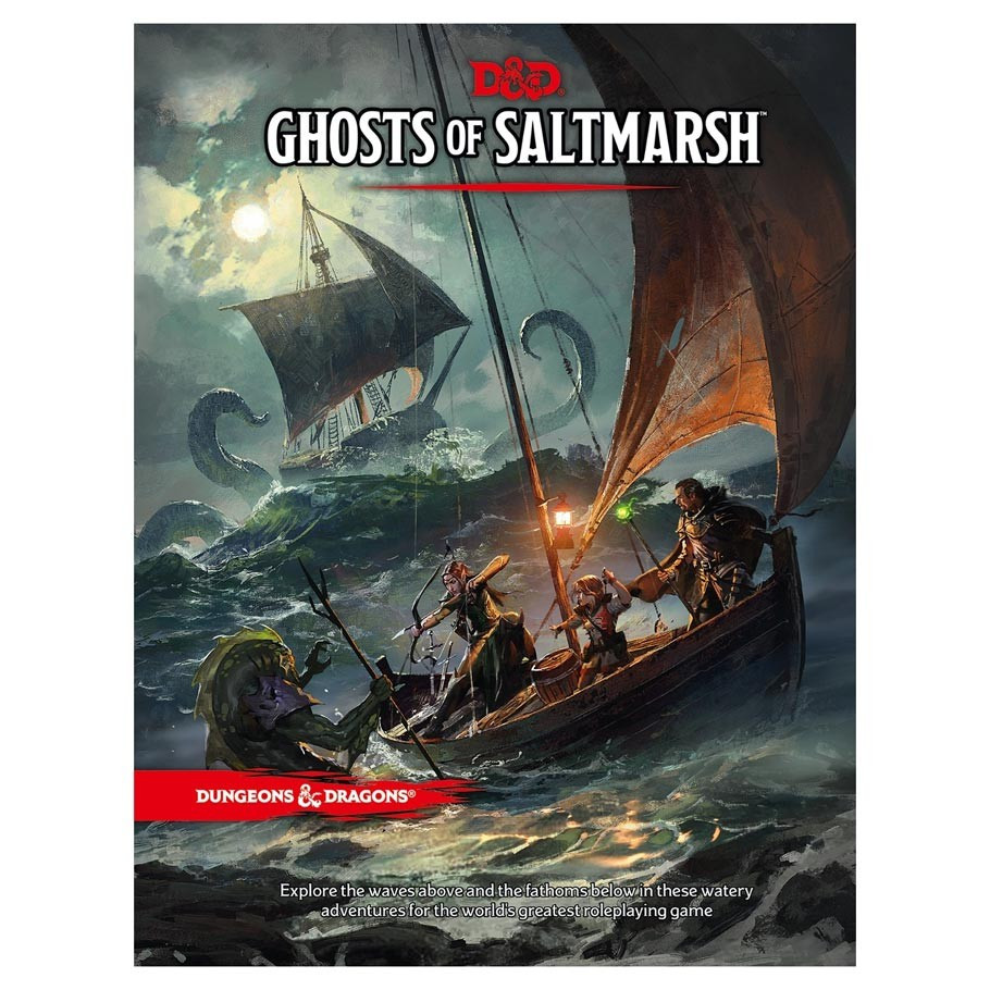 【絶版・初版】D&D 5e英語版 Ghosts of Saltmarsh 中古 Dungeons & Dragons 'Ghosts of Saltmarsh' Revealed as Next