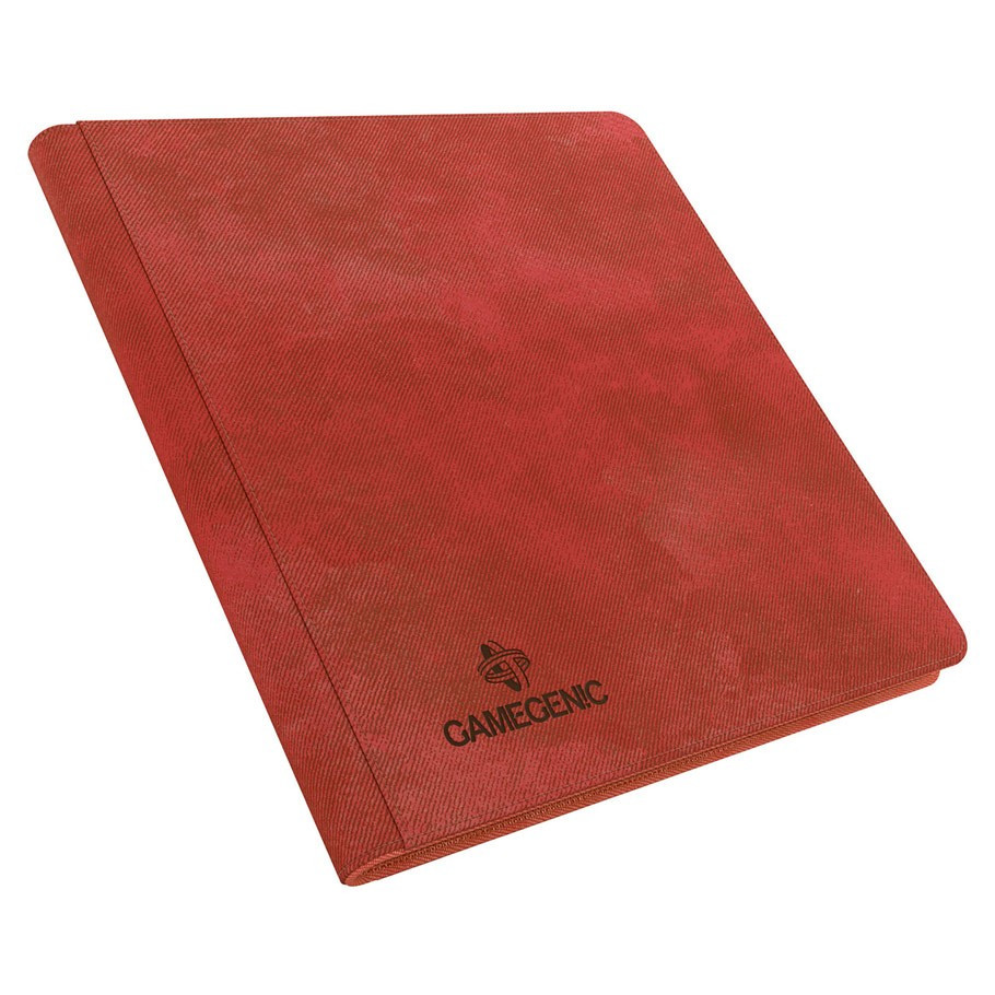 Binder 24 pocket Zip Up Prime Album Red - GameGenic - Atlantis Hobby
