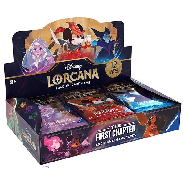 【シュリンクあり】Lorcana The First Chapter 4BOX The First Chapter - Booster Pack Display Box - Lorcana TCG
