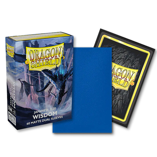 WISDOM - JAPANESE SLEEVES - DUAL MATTE - DRAGON SHIELD - Atlantis