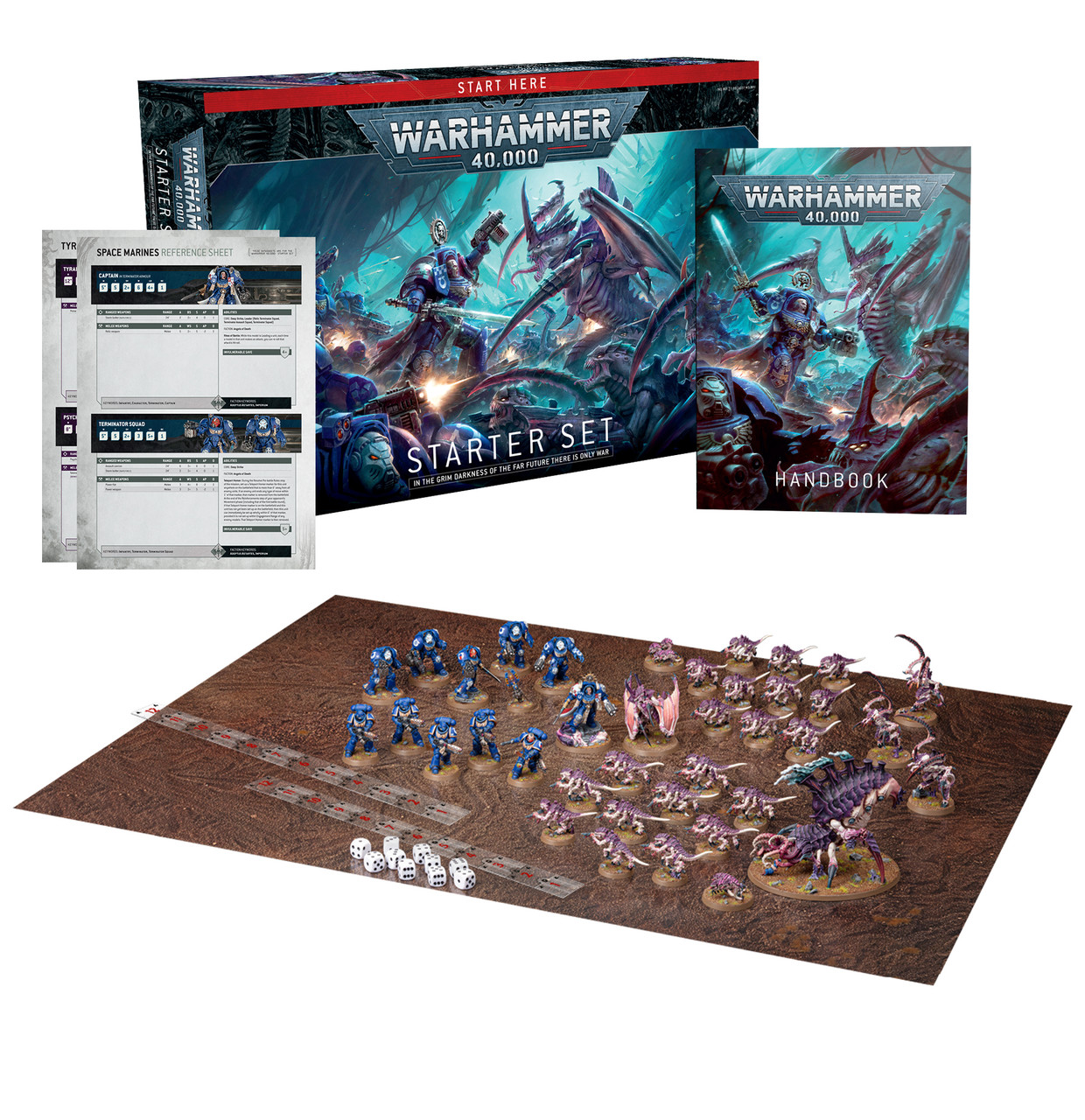 Starter Set - Tyranids & Space Marines - Warhammer - Games