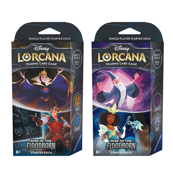 lorcana tcg starter deck Disney Amethyst & Steel (Archazia's Island) made deck that can be played right out of the box Disney Lorcana TCG: Whispers in