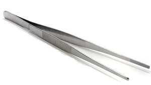 Stainless Steel Tweezer 10" - Straight End
