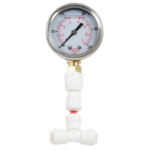RO Liquid Filled Pressure Gauge 1-100 PSI RO Liquid Filled Pressure Gauge 1-100 PSI