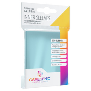Inner Sleeves - GameGenic Inner Sleeves - GameGenic
