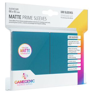 Matte Prime Blue Sleeves (100pk) - GameGenic Matte Prime Blue Sleeves (100pk) - GameGenic
