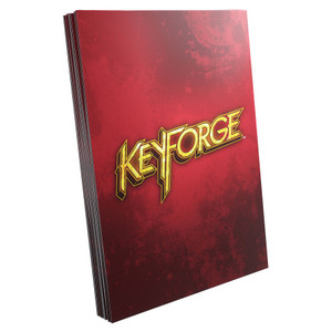 KeyForge Red Logo Sleeves (40pk) - GameGenic KeyForge Red Logo Sleeves (40pk) - GameGenic