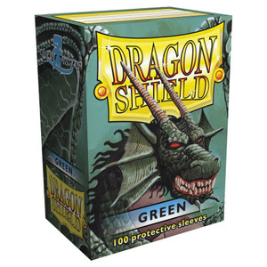 Green - Classic - Dragon Shield Sleeves (100ct) Green - Classic - Dragon Shield Sleeves (100ct)