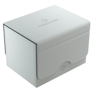 White Sidekick 100+ Convertible Deck Box - GameGenic White Sidekick 100+ Convertible Deck Box - GameGenic