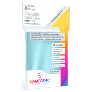 Standard Card Game Prime Sleeves - GameGenic Standard Card Game Prime Sleeves - GameGenic
