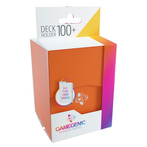 Deck Holder 100+ Box Orange - GameGenic Deck Holder 100+ Box Orange - GameGenic