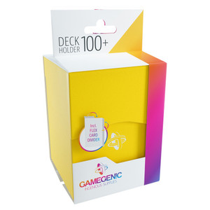 Deck Holder 100+ Box Yellow - GameGenic Deck Holder 100+ Box Yellow - GameGenic