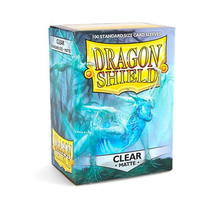 Clear - Matte - Dragon Shield Sleeves (100ct) Clear - Matte - Dragon Shield Sleeves (100ct)