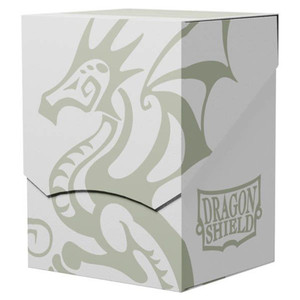 Deck Shell Box - White & Black - Dragon Shield