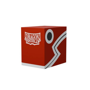 Double Deck Shell Box Red-Black - Dragon Shield