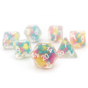 7-Set Lucky Charm Glowworm - Sirius Dice