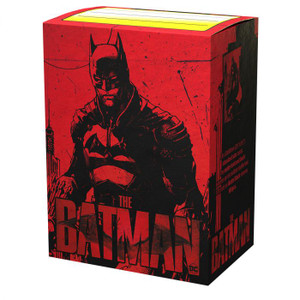 Matte Black The Batman - 100ct Deck Sleeves - Dragon Shield