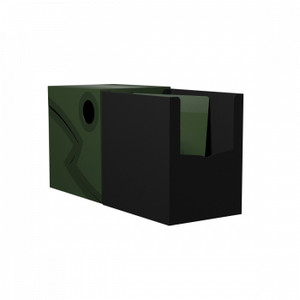 Double Deck Shell Box -Forest Green/Black - Dragon Shield Double Deck Shell Box -Forest Green/Black - Dragon Shield