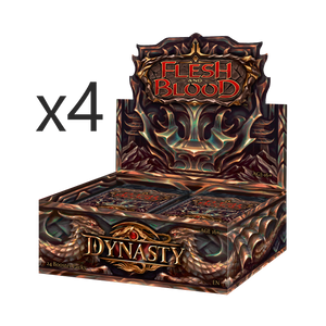 Dynasty - Sealed Case - 4 Booster Boxes - Flesh and Blood Dynasty - Sealed Case - 4 Booster Boxes - Flesh and Blood