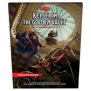 Keys from the Golden Vault - Standard Cover - Dungeons & Dragons Keys from the Golden Vault - Standard Cover - Dungeons & Dragons