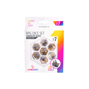 EMBRACED SERIES - CURSED SHIP - RPG DICE SET EMBRACED SERIES - CURSED SHIP - RPG DICE SET