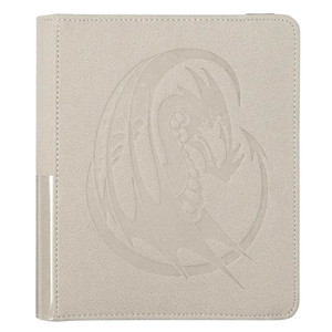 Spell Codex Portfolio 160 - Ashen White - Dragon Shield - Atlantis