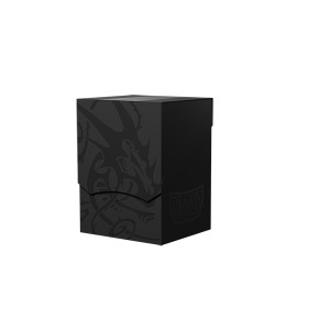 Deck Shell Deck Box - Shadow Black & Black - Dragon Shield