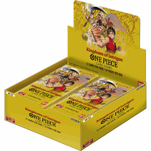 KINGDOMS OF INTRIGUE - OP04 - BOOSTER BOX - ONE PIECE KINGDOMS OF INTRIGUE - OP04 - BOOSTER BOX - ONE PIECE