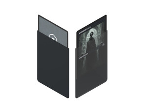 Heavy Play - CURV Sleeves Standard 100 Count Warlock Black