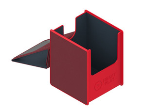 Heavy Play - RFG Deck Box MAX 100 Double Sleeved - Barbarian Red