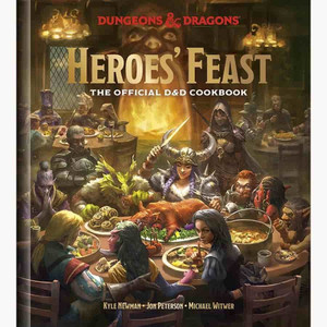 HEROES' FEAST COOKBOOK HARDCOVER - Dungeons & Dragons HEROES' FEAST COOKBOOK HARDCOVER - Dungeons & Dragons