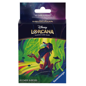 Card Sleeves - Disney Lorcana - Azurite Sea - Scar (65ct)