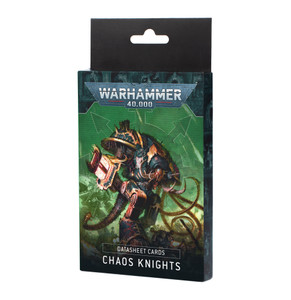 Chaos Knights - Datasheet Cards - Games Workshop - Warhammer 40,000
