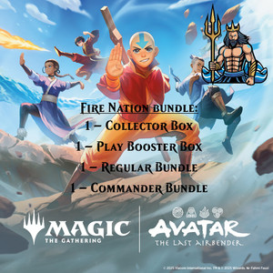 Avatar - FIRE NATION BUNDLE - Magic the Gathering Avatar - FIRE NATION BUNDLE - Magic the Gathering