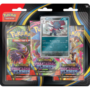 Phantasmal Flames - 3 pack Blister - Pokémon