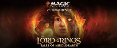 Lord of the Rings is coming to Magic the Gathering by Wizards of the Coast. Lord of the Rings is coming to Magic the Gathering by Wizards of the Coast.