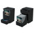 WATCHTOWER DECK BOX 100+ BLACK - GAMEGENIC