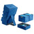 Blue StrongHold 200+ Convertible Deck Box - GameGenic Blue StrongHold 200+ Convertible Deck Box - GameGenic